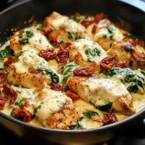 Low Carb Tuscan Chicken 4 Ingredients Easy Delicious