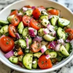 Mediterranean Cucumber Tomato Salad 5 Steps Ultimate Delicious
