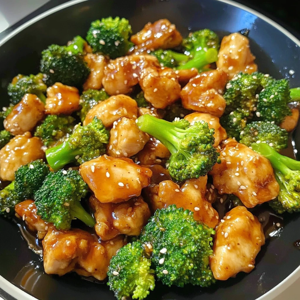 One Pan Honey Garlic Chicken and Broccoli 30 Minutes Easy Delicious
