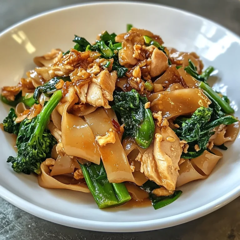 Pad See Ew 4 Servings Easy Delicious