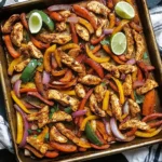 Sheet Pan Chicken Fajitas 25 Minutes Easy Delicious