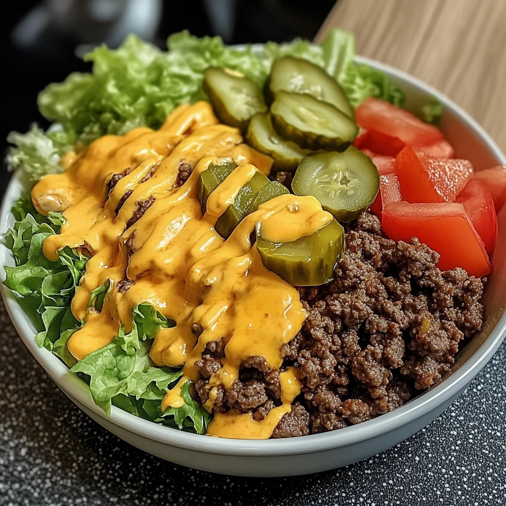 Smash Burger Bowl 4 Servings Ultimate Delicious