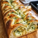 Swirled Garlic Herb and Cheese Bread 30 Minutes Perfect Delicious