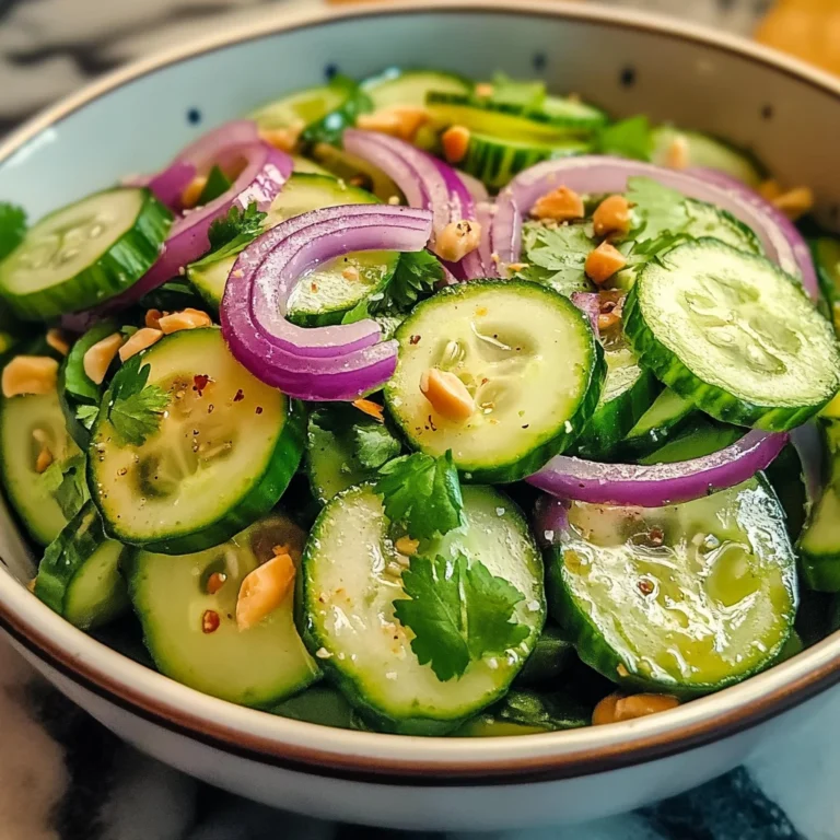 Thai Cucumber Salad 5 Steps Ultimate Delicious