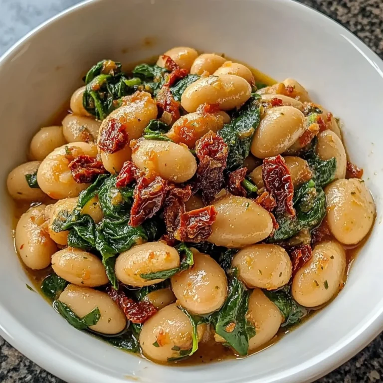 Tuscan Butter Beans with Spinach: 20 Minutes to Delicious