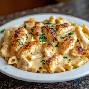 30-Minute Cheesy Chicken Parm Alfredo Pasta - Quick & Delicious