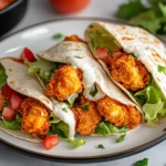 Air Fryer Crispy Buffalo Chicken Wraps 4 Servings Ultimate Delicious