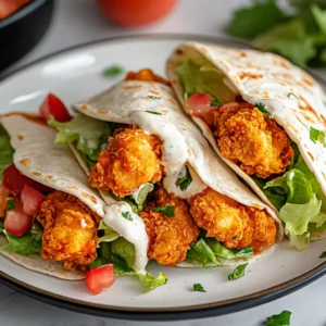 Air Fryer Crispy Buffalo Chicken Wraps 4 Servings Ultimate Delicious