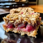 Amish Oatmeal Rhubarb Bars 30 Minutes Easy Delicious
