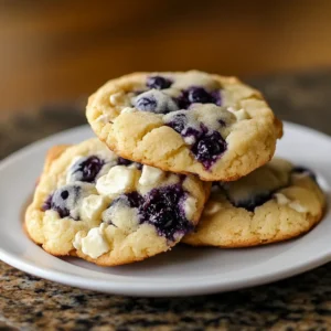 Blueberry Cheesecake Cookies 30 Minutes Perfectly Delicious