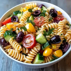 California Pasta Salad 7 Ingredients Easy Delicious