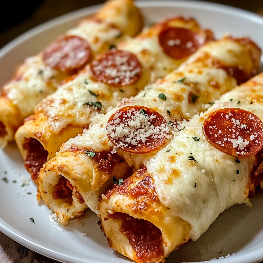 Cheesy Pepperoni Pizza Roll-Ups 12 Steps Ultimate Delicious