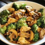 Chicken Broccoli Mushroom Stir Fry 30 Minutes Awesome Delicious