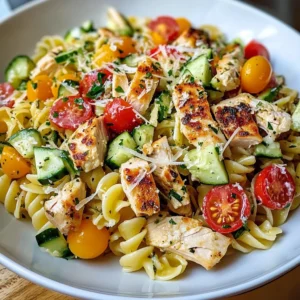 Chicken Pasta Salad 6 Ingredients Perfectly Delicious