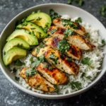 Cilantro Lime Chicken with Avocado 4 Servings Amazing