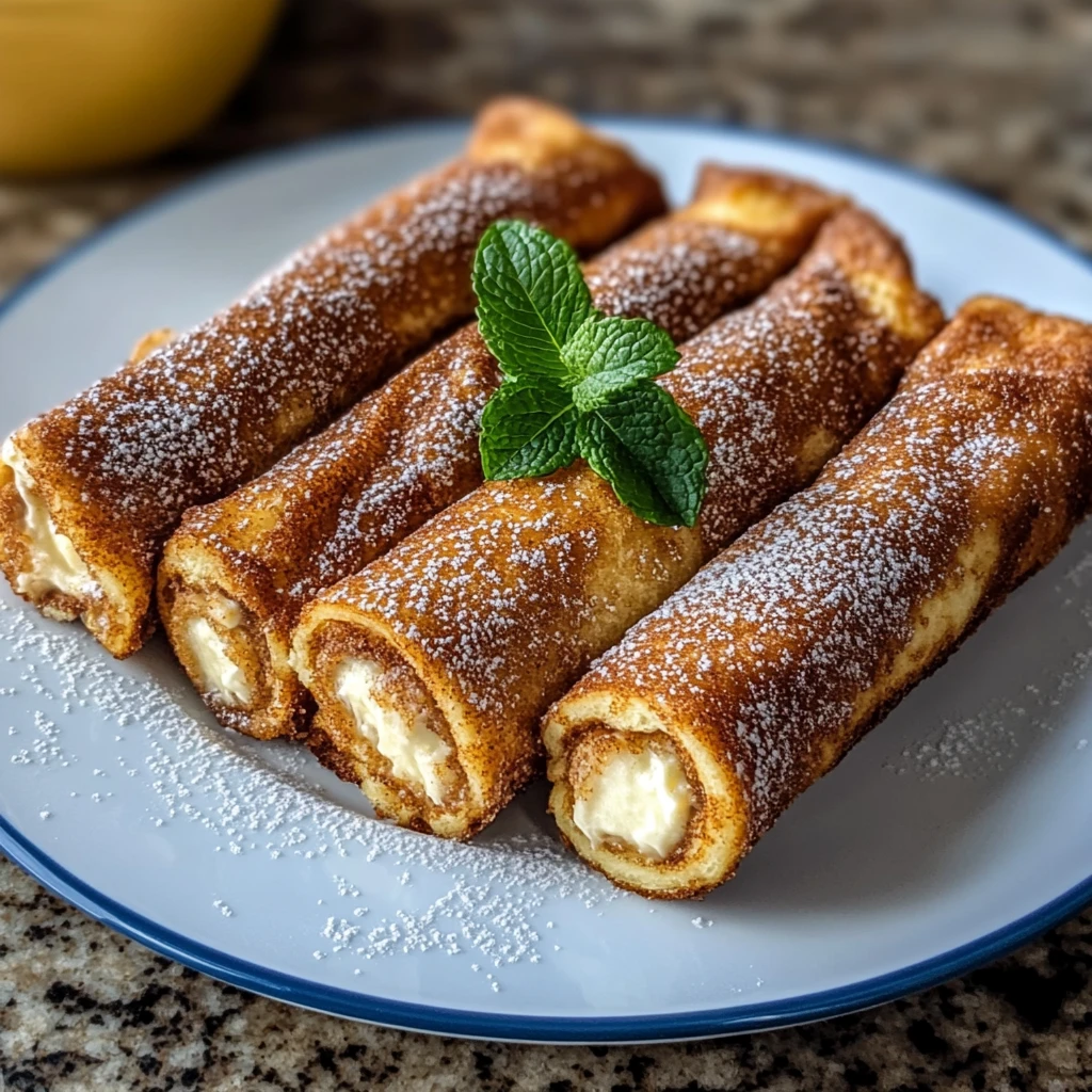 Cinnamon Sugar French Toast Roll-Ups 8 Ingredients Ultimate Delicious