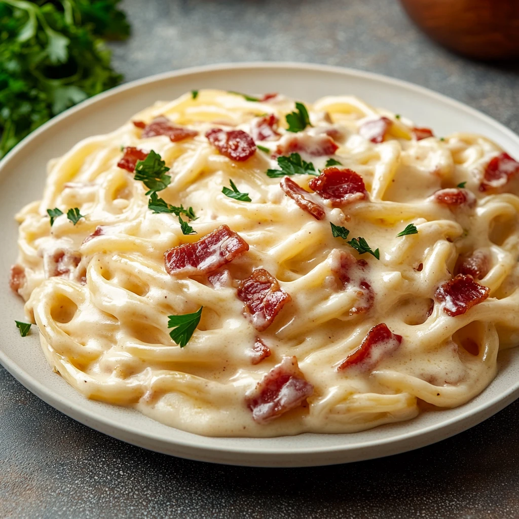 Creamy Bacon Carbonara Pasta Bake 30 Minutes Ultimate Delicious