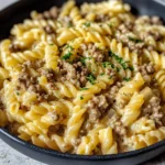 Creamy Ground Beef Pasta 30 Minutes Easy Delicious