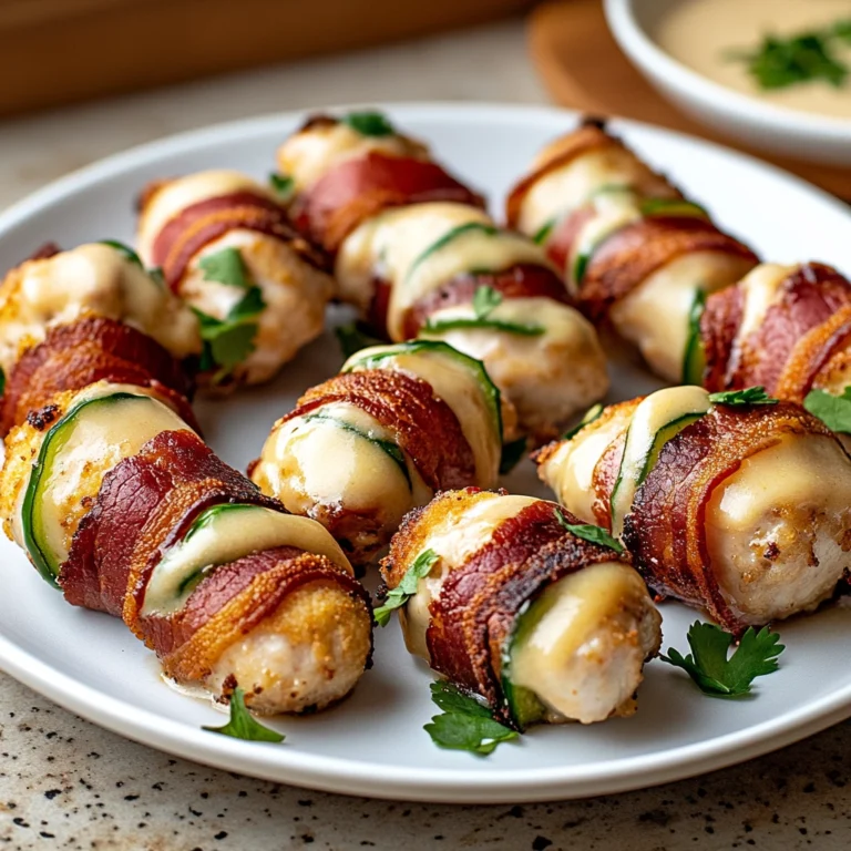 Crispy Bacon-Wrapped Jalapeño Popper Chicken Bites 30 Minutes Ultimate Delicious