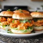 Crispy Buffalo Chicken Ranch Sliders 30 Minutes Amazing