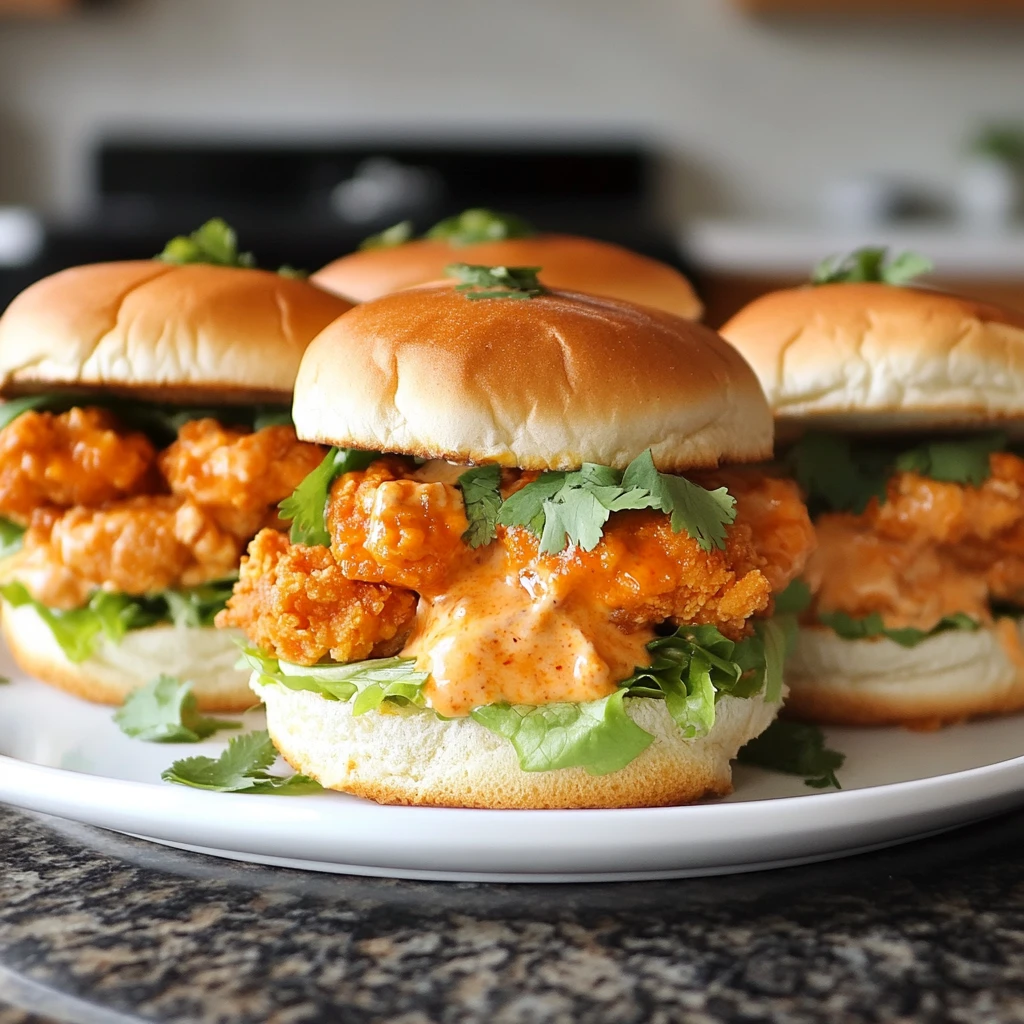 Crispy Buffalo Chicken Ranch Sliders 30 Minutes Amazing