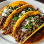 Crock Pot Birria Tacos 4 Servings Easy Delicious