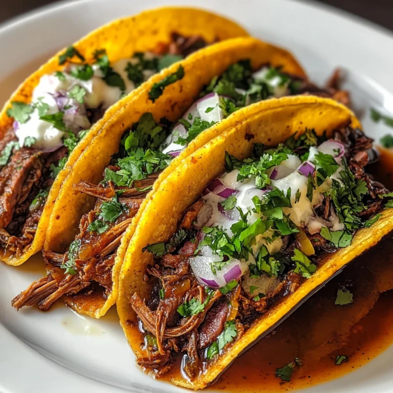 Crock Pot Birria Tacos 4 Servings Easy Delicious