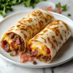 Easy Bacon Cheeseburger Pizza Wrap 7 Ingredients Ultimate Delicious