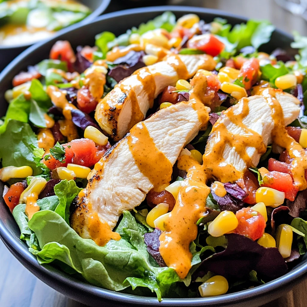 Fiesta Ranch Salad with Salsa Verde Chicken: 3 Steps to Amazing