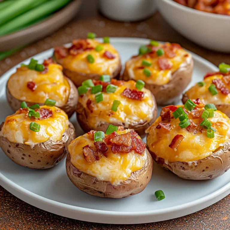 Game Day Loaded Bacon Queso Potato Bites 30 Minutes Awesome Delicious