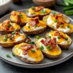 Game Day Loaded Queso Potato Skins 5 Steps Ultimate Delicious