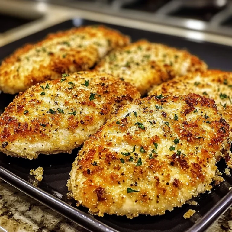 Garlic Parmesan Crusted Chicken Breasts 30 Minutes Easy Delicious
