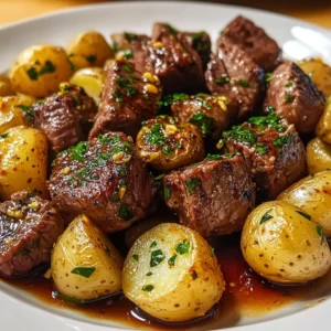 Garlic Steak Bites and Potatoes: 7 Ingredients, Ultimate, Delicious