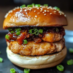 Gochujang Chicken Burgers 4 Servings Ultimate Delicious