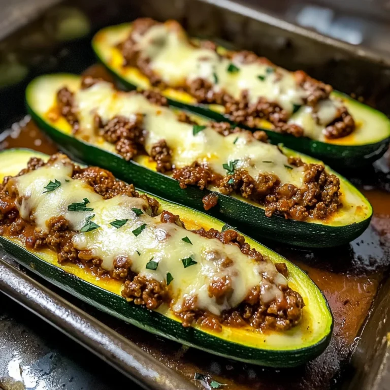 Ground Beef Zucchini Boats 30 Minutes Ultimate Delicious