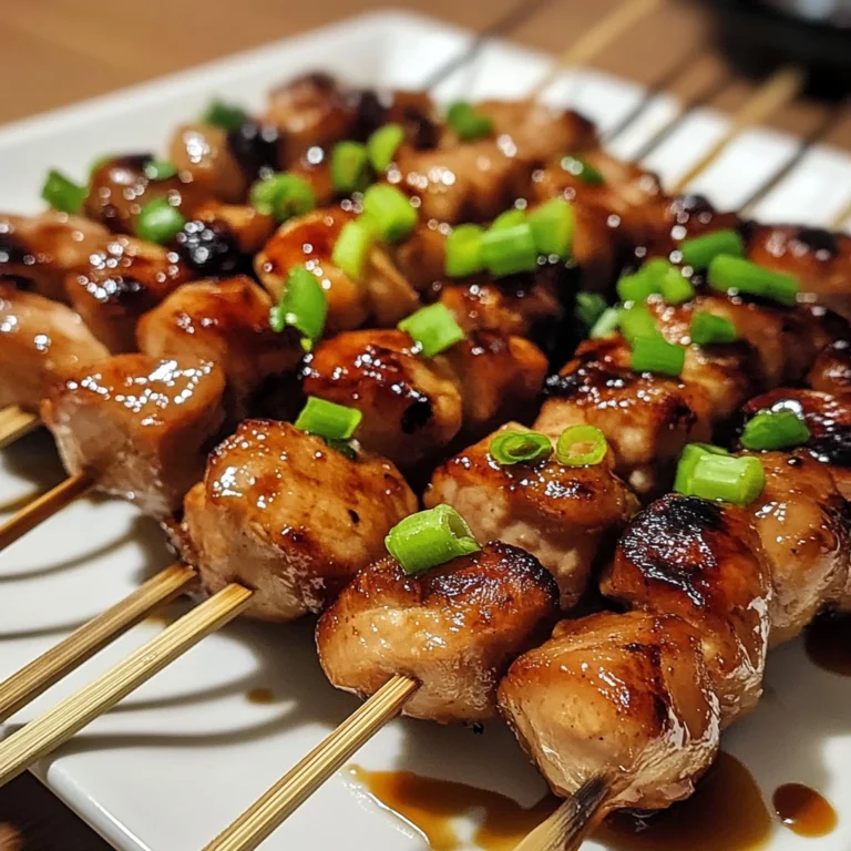 Japanese Chicken Yakitori 4 Ingredients Easy Delicious