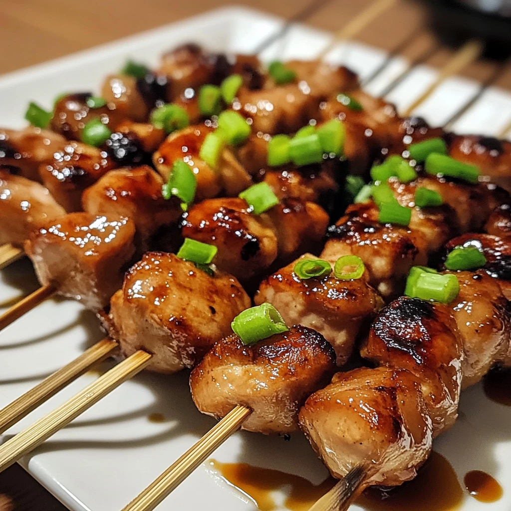 Japanese Chicken Yakitori 4 Ingredients Easy Delicious