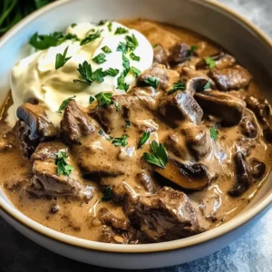 Keto Slow Cooker Beef Stroganoff 6 Steps Easy Delicious