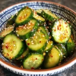 Korean Cucumber Salad 4 Ingredients Easy Delicious
