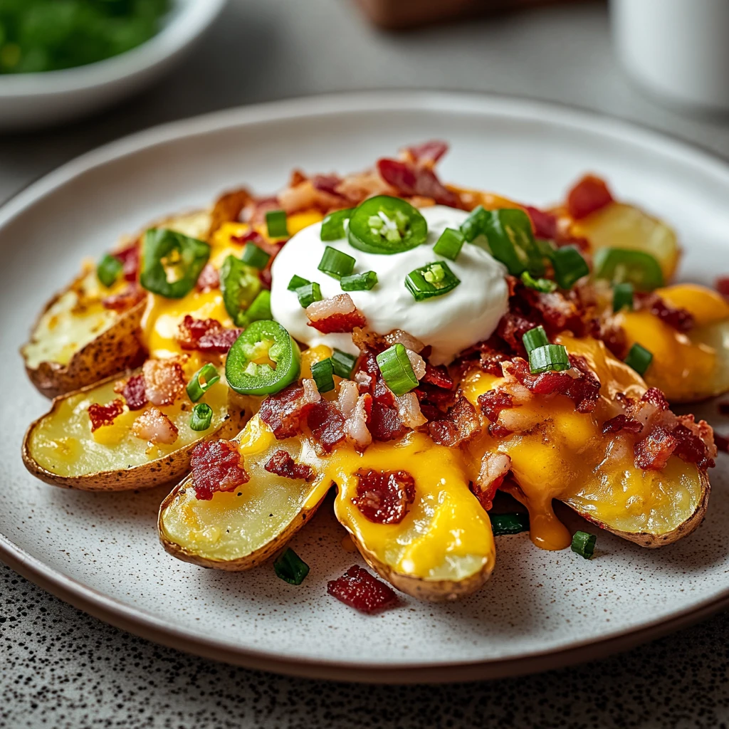Loaded Cheesy Potato Wedges 5 Steps Ultimate Delicious