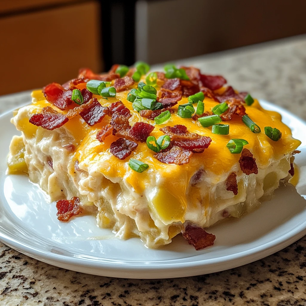 Loaded Creamy Potato Casserole 30 Minutes Ultimate Delicious