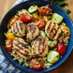 Mediterranean Chicken and Rice Bowl 30 Minutes Easy Delicious