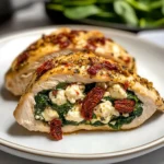 Mediterranean Stuffed Chicken Breast 4 Servings Ultimate Delicious