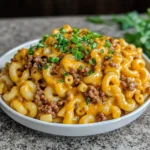 One Pan Cheeseburger Macaroni 30 Minutes Ultimate Delicious