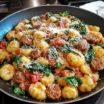 One-Pot Gnocchi Sausage Skillet 30 Minutes Easy Delicious