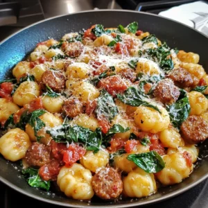 One-Pot Gnocchi Sausage Skillet 30 Minutes Easy Delicious