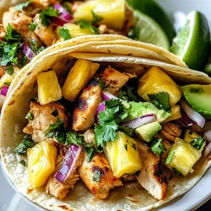 Pineapple Chicken Tacos 5 Steps Ultimate Delicious
