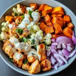 Sheet Pan Buffalo Chicken Bowls 30 Minutes Easy Delicious