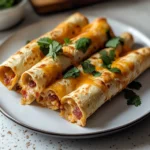Ultimate Cheesy Bacon Chicken Taquitos 30 Minutes Amazing