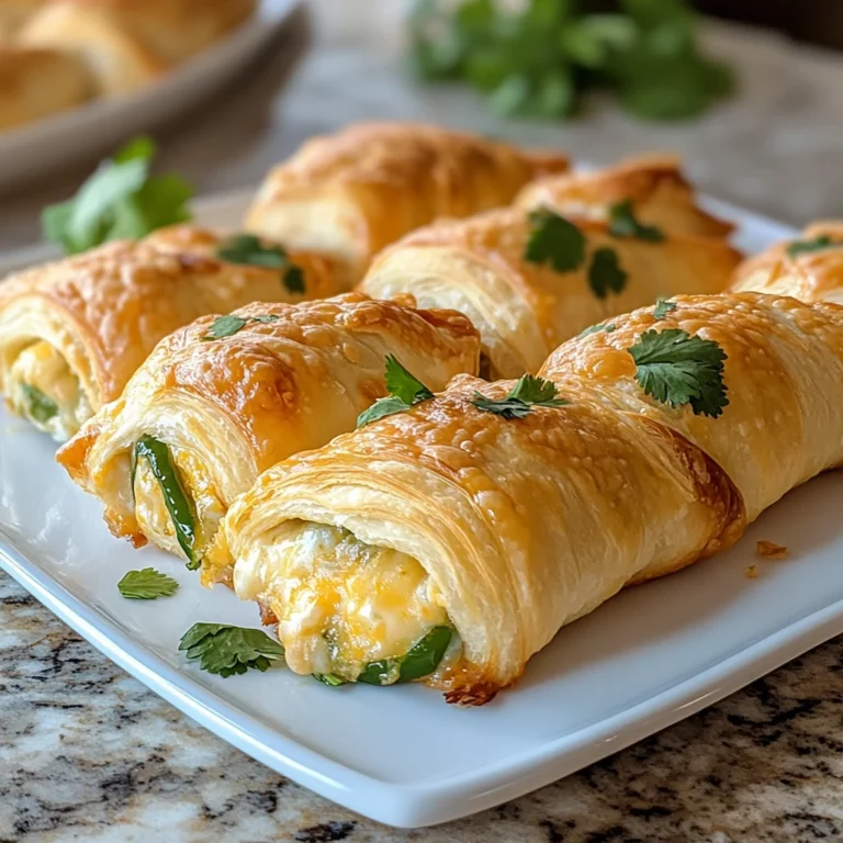 Easy Cheesy Jalapeño Popper Chicken Crescent Rolls
